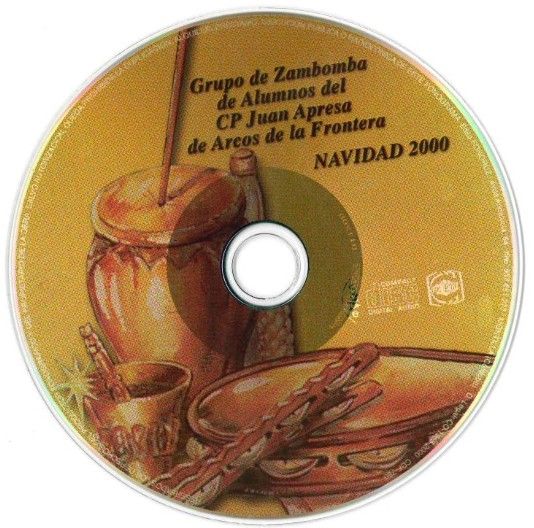 Grupo de Zambomba de Alumnos del CEIP Juan Apresa - Romances, Villancicos y Coplas de Zambomba Típicas de Arcos (Arcos de la Frontera, 2000)-3